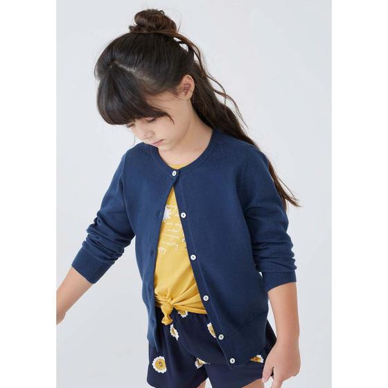 Cardigan Infantil Menina Em Tricô Menor preço em Cardigan Infantil Menina Em Tricô