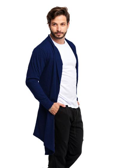 Imagem de Cardigan Masculino Swag Kimono Sobretudo Blusa De Frio Manga Longa Ca2n