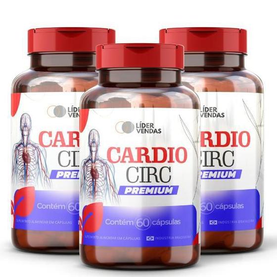 Imagem de Cardio Circ Premium - 60 Cápsulas 2G - 3 Potes