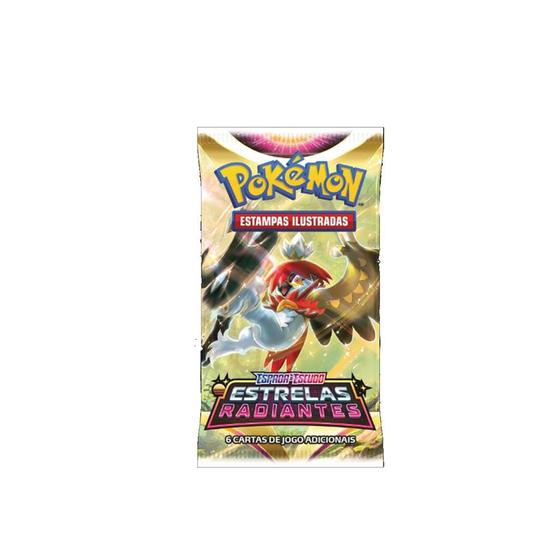 Cards Pokémon Blister Unitário 6 Cartas Estrelas Radiantes Menor preço em Cards Pokémon Blister Unitário 6 Cartas Estrelas Radiantes