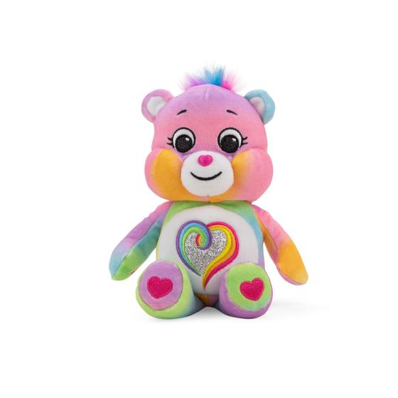 Imagem de Care Bears 9 "Bean Plush (Glitter Belly) - Urso Togetherness - Material macio Huggable!