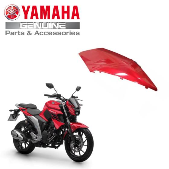 Imagem de Carenagem tomada de ar direita  vermelha fz25 fazer 250 original yamaha