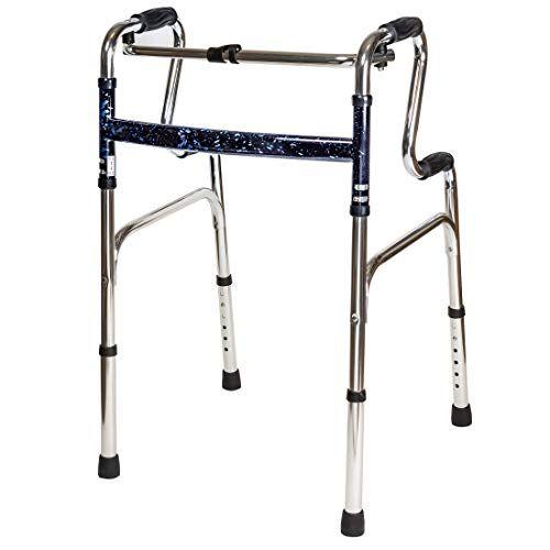 Imagem de Carex Sturdy Uplift Ajustável Adulto Medical Steel Walker, dobras para fácil armazenamento e transporte, suporte superior para idosos, deficientes ou idosos