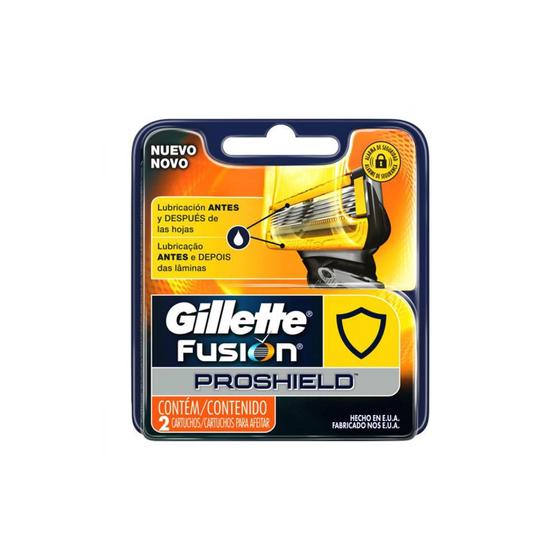 Carga Fusion Proshield Flexball 2 Unidades - GILLETTE - Lâmina e Carga ...