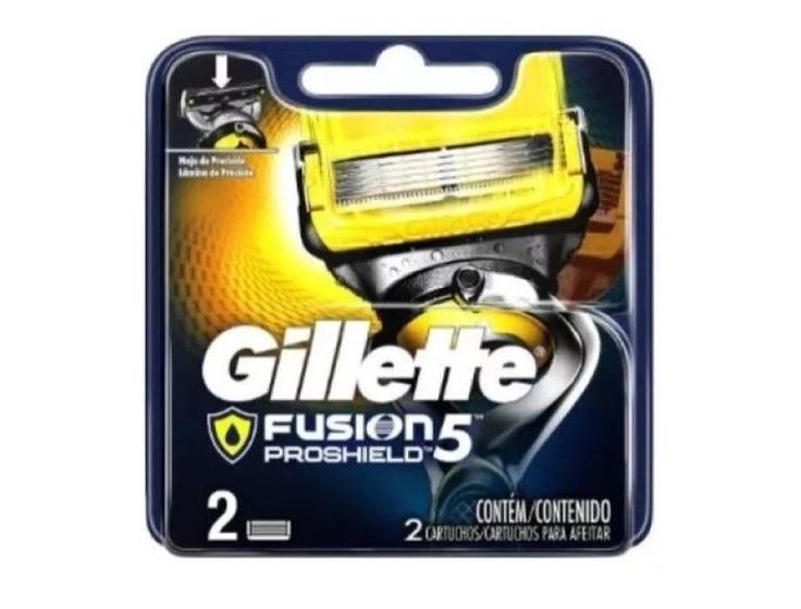 Imagem de Carga Gillette Fusion Proshield Com 02 Cartuchos