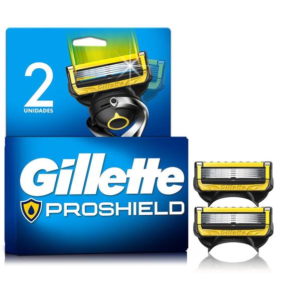 Imagem de Carga Gillette Fusion Proshield com 2 Unidades