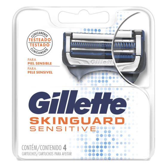 Imagem de Carga Gillette Skinguard Sensitive 4 Unidades