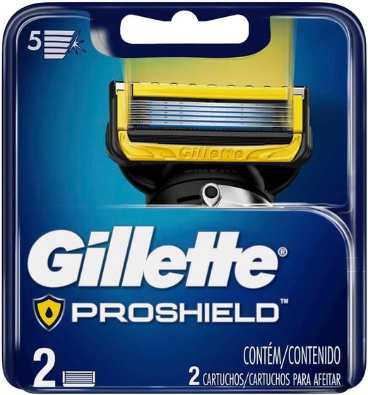 Imagem de Carga para Aparelho de Barbear Gillette Fusion Proshield 2 unidades