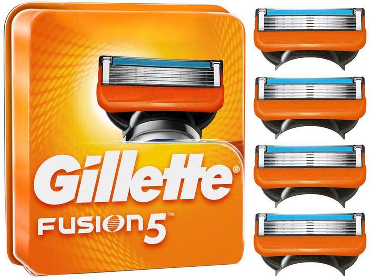 Imagem de Carga para Aparelho de Barbear Gillette - Fusion5 4 Unidades