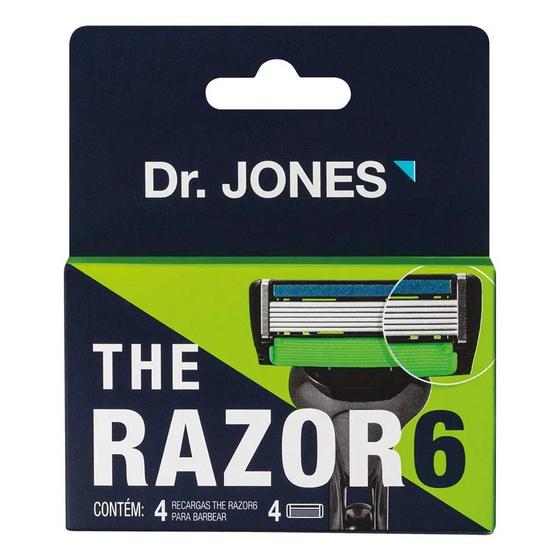 Imagem de Carga para Barbeador Dr. Jones The Razor6 4 unidades