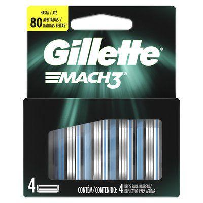 Imagem de Carga para Gillette MACH3 - Contém 4 Unidades