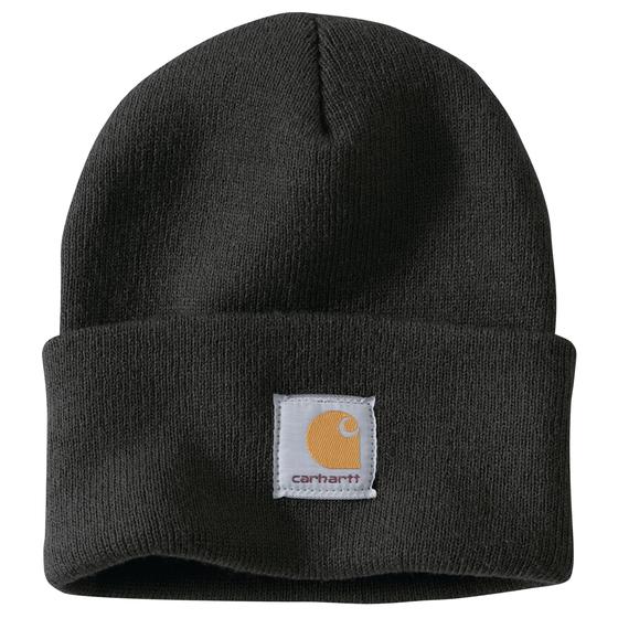 Imagem de Carhartt Men's Knit Cuffed Beanie, Preto, Um Tamanho