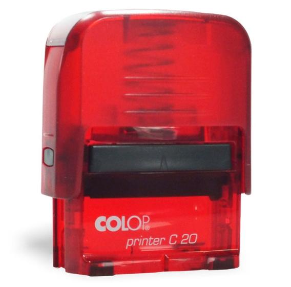 Imagem de Carimbo Automático Print20  Vermelho Transparente