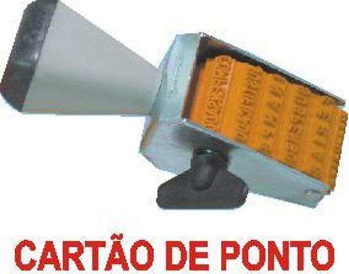carimbo cartão de ponto ref-61 carbrink Menor preço em carimbo cartão de ponto ref-61 carbrink