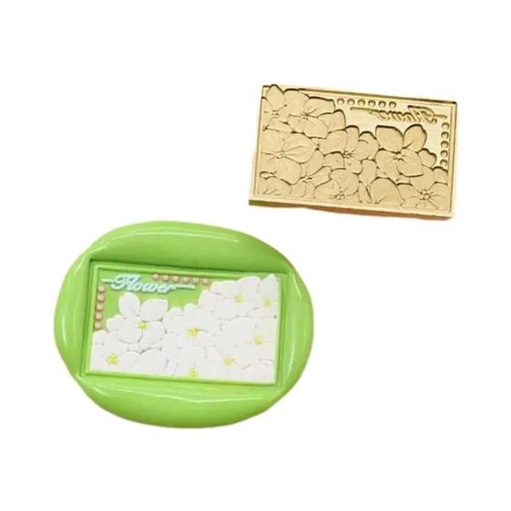 Imagem de Carimbo De Relevo Esculpido De Vários Níveis Com Selo 3D Para Envelopes, Cartões De Felicitações,