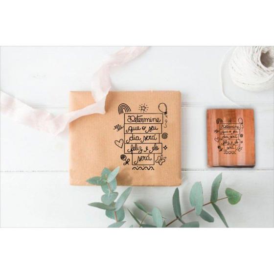 Imagem de carimbo decorativo frases motivacionais plaquinhas decoração para embalagens sacolas tags envelopes scrapbook