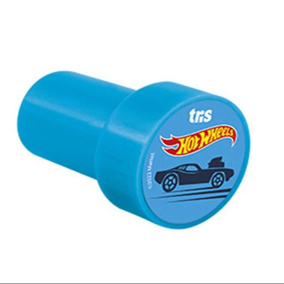 Imagem de Carimbo Escolar Hotwheels Pedagógicos Azul Claro 1un