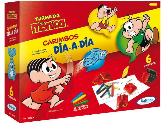 Imagem de Carimbo Infantil Turma da Mônica com Acessórios