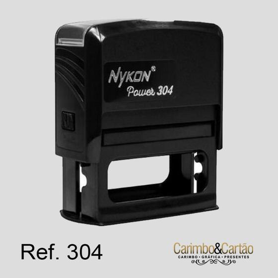 Imagem de Carimbo Nykon Autoentintado Ref. 304- 57x21mm