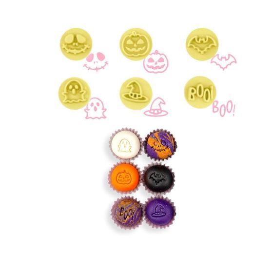 Imagem de Carimbo Para Docinho Doce Brigadeiro Biscuit Halloween - BlueStar