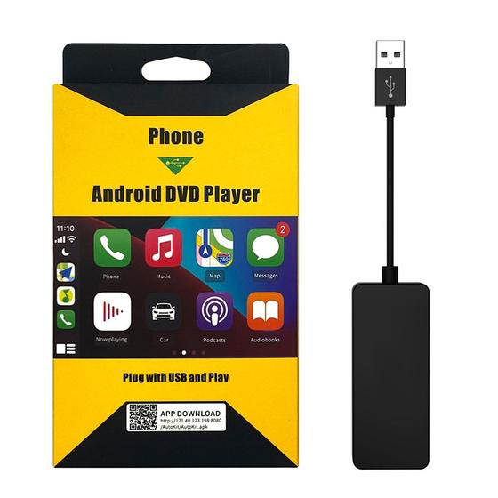 Imagem de Carlinkit Dongle Apple Carplay Android Auto Multimidia