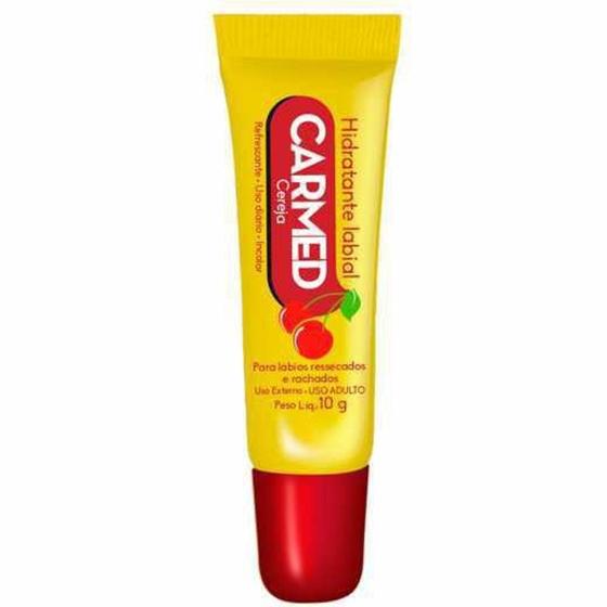 Imagem de Carmed Creme Hidratante Protetor Labial - Sabor Cereja - 10g