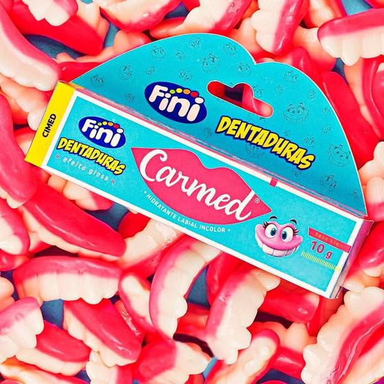 Carmed Hidratante Labial Fini Dentaduras 10g - CIMED - Cuidados com o Corpo  - Magazine Luiza
