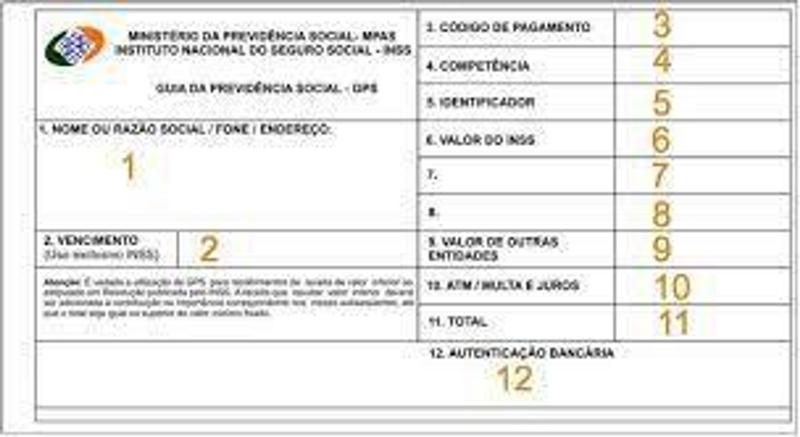 Imagem de Carne gps inss simples - PAGINA BRASIL