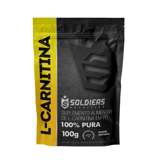 Imagem de Carnitina 100g -100% Puro Importado - Soldiers Nutrition