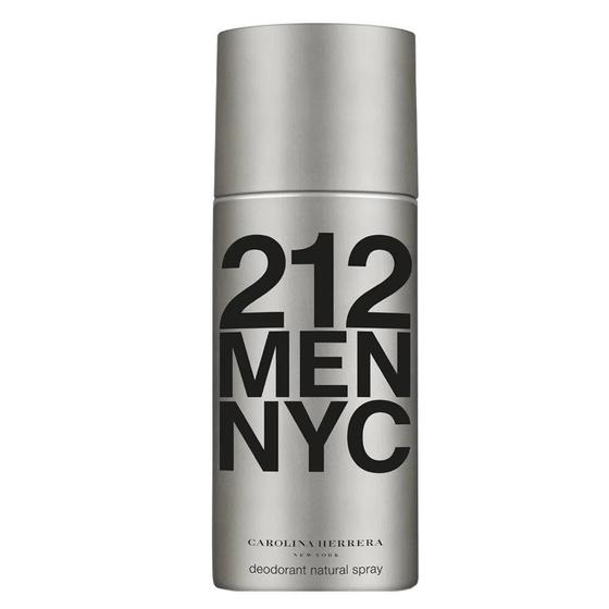 Carolina Herrera 212 Masc Deo 150ml Menor preço em Carolina Herrera 212 Masc Deo 150ml