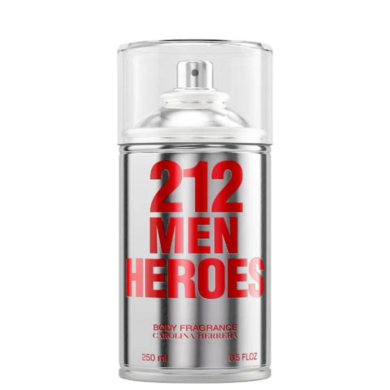 Imagem de Carolina Herrera 212 MEN Heroes - Body Spray Masculino 250ml