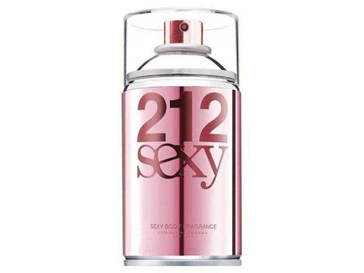 Carolina Herrera 212 Sexy Body Spray Perfume - Feminino 250ml Menor preço em Carolina Herrera 212 Sexy Body Spray Perfume - Feminino 250ml