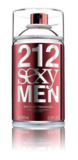 Imagem de Carolina Herrera 212 Sexy Men Body Spray Masculino 250ml