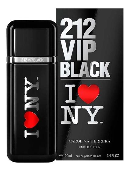 Imagem de Carolina Herrera 212 Vip Black I Love Ny 100ml Masculino