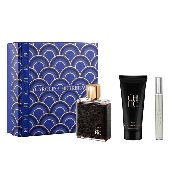 Imagem de Carolina Herrera CH Men Kit Perfume Masculino Eau de Toilette Balm Pós-Barba Travel Size