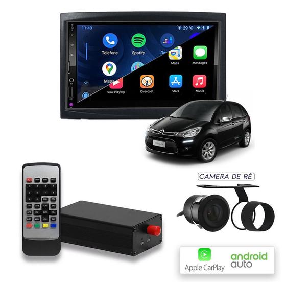 Imagem de CarPlay e Android Auto Citroen C3 Com TV