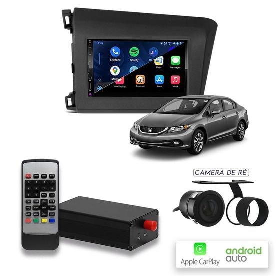 Imagem de CarPlay e Android Auto Civic Com TV