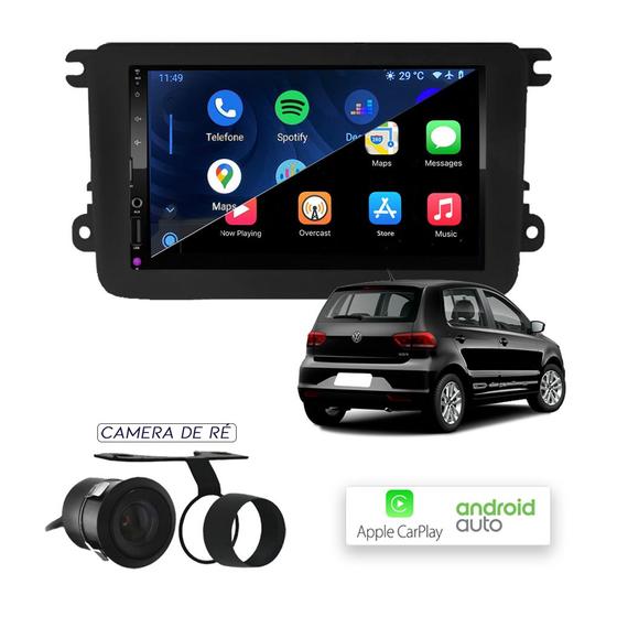 Imagem de CarPlay e Android Auto Fox G7 Com TV