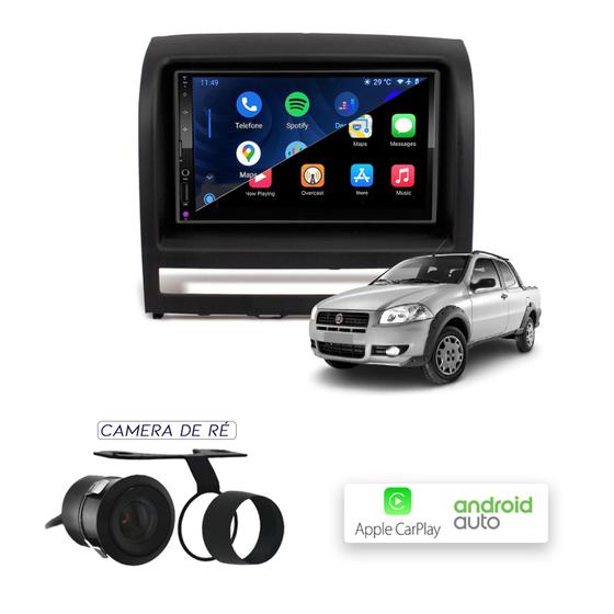 Imagem de CarPlay e Android Auto Strada Com TV