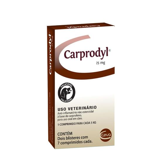 Imagem de Carprodyl 25mg 14 comprimidos