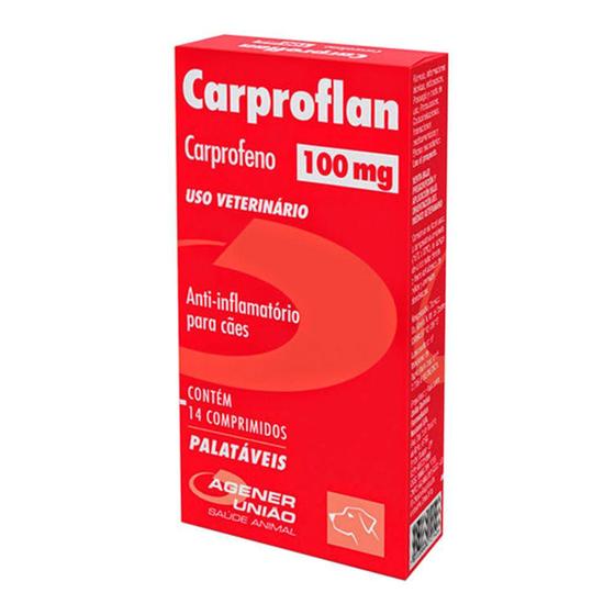 Imagem de CARPROFLAN 100mg - caixa com 14 compr. - Agener