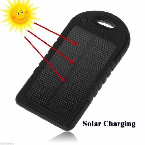 Imagem de Carregador 38.000mah Placa Solar Power Bank Powerbank Não Fique sem Bateria