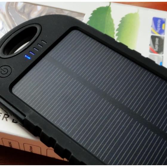 Imagem de Carregador 38.000mah Solar Power Bank Portatil Powerbank