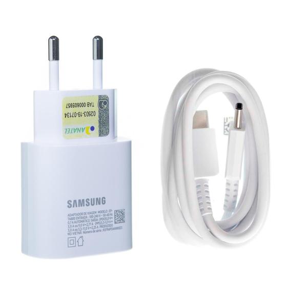 Imagem de Carregador 3a Super Fast Charging Samsung Tipo C P/ Tipo C