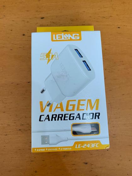 Imagem de Carregador 5.1A + Cabo USB-C