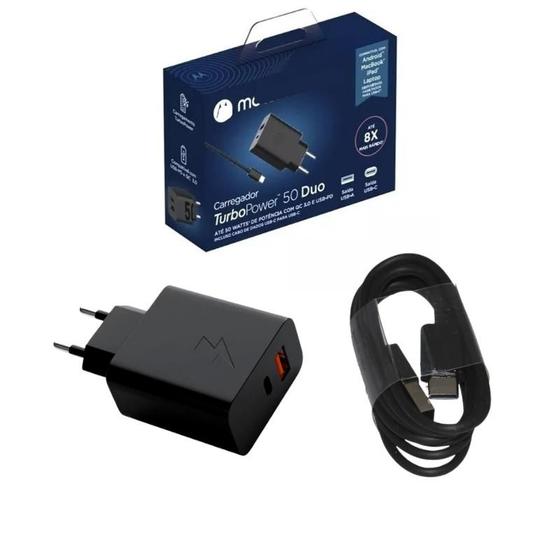 Imagem de Carregador 50w Original Compatível com E20 / E22 / E32 / E30 / E40 / Moto Edge / Moto Edge 30 Neo / G10 / G20 / G30 / G22 / G71 / G72 /G73 /G84