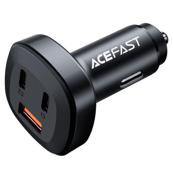 Imagem de Carregador Acefast p/ Carro B3 2 Port USB-A+USB-C