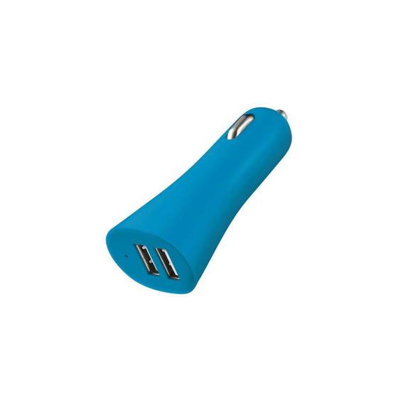 Imagem de Carregador Automotivo Multilaser Smartogo USB Azul - CB079A