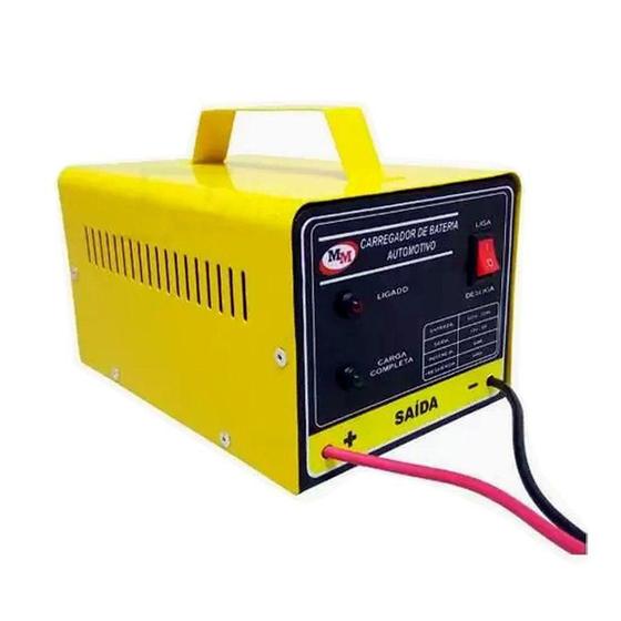 Carregador Bateria 12v 5a Flutuação Carrega De 40ah Até 60ah Menor preço em Carregador Bateria 12v 5a Flutuação Carrega De 40ah Até 60ah