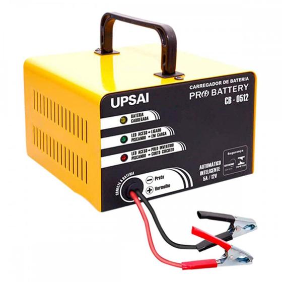 Imagem de Carregador Bateria 12V Upsai Pro Cb-0512